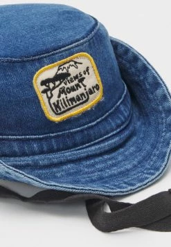 Mini Rodini MOUNT KILIMANJARO HAT UNISEX - Hat - Blue -Mini Rodini shop 6699017871c34090a300eac05ee8f050