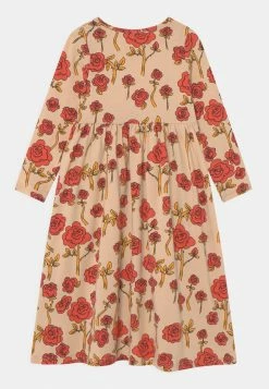 Mini Rodini ROSES DRESS - Jersey Dress - Red -Mini Rodini shop 669b0af6d16849d79336b089155df2f3