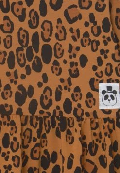 Mini Rodini LEOPARD DRESS - Jersey Dress - Beige 4 Mini Rodini LEOPARD DRESS - Jersey Dress - Beige -Mini Rodini shop 681859075be940e68ac769706e0dd2e9