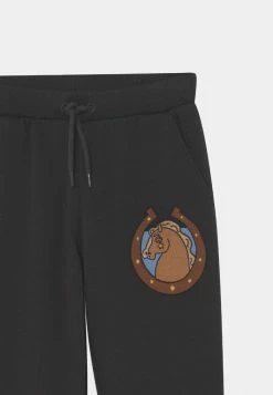 Mini Rodini HORSES UNISEX - Trousers - Black -Mini Rodini shop 6aca3c959bae454f9b471dd5627fee96