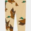 Mini Rodini DUCKS UNISEX - Leggings - Trousers - Yellow