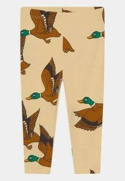 Mini Rodini DUCKS UNISEX - Leggings - Trousers - Yellow