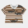 Mini Rodini CROCODILES TEE UNISEX - Print T-shirt - Brown 2 Mini Rodini CROCODILES TEE UNISEX - Print T-shirt - Brown -Mini Rodini shop 6d326afea8144917bb5b065797a5135e