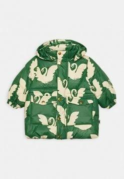 Mini Rodini SWAN HEAVY PUFFER UNISEX - Winter Coat - Green