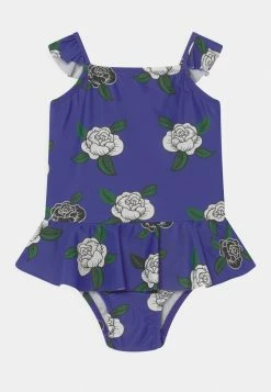 Mini Rodini ROSES SKIRT SWIMSUIT - Swimsuit - Blue