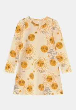 Mini Rodini MOON AND SUN DRESS - Jersey Dress - Yellow