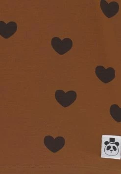 Mini Rodini HEARTS TEE UNISEX - Print T-shirt - Brown 4 Mini Rodini HEARTS TEE UNISEX - Print T-shirt - Brown -Mini Rodini shop 721c0dac5aed4623a5ecfa3a129bdafc