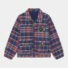 Mini Rodini CHECK UNISEX - Light Jacket - Blue 1 Mini Rodini CHECK UNISEX - Light Jacket - Blue -Mini Rodini shop 755c5d66a8fa4e39a533ab9397c5e1b1