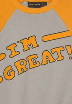 Mini Rodini I AM GREAT UNISEX - Sweatshirt - Orange -Mini Rodini shop 7744c8970ebd44228fab6aff847e402a