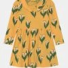 Mini Rodini VALLEY DRESS - Jersey Dress - Yellow