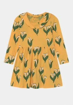 Mini Rodini VALLEY DRESS - Jersey Dress - Yellow
