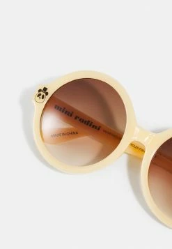 Mini Rodini ROUND SUNGLASSES - Sunglasses - Beige -Mini Rodini shop 7e6cd577abf84e099ec3d2130bd38971