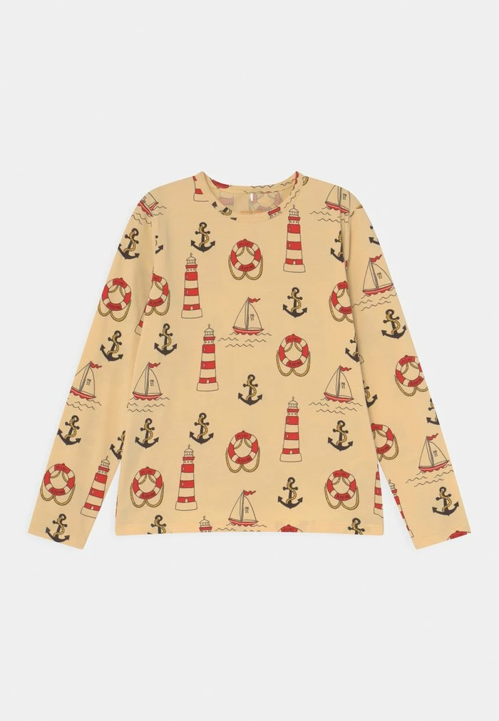 LIGHTHOUSE TEE UNISEX - Long sleeved top - yellow Mini Rodini LIGHTHOUSE TEE UNISEX - Long Sleeved Top - Yellow -Mini Rodini shop 80876e874e0c404c8772d44b6d1fcea4