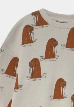 Mini Rodini WALRUS UNISEX - Sweatshirt - Grey -Mini Rodini shop 83fc1419c0744814b75d1309e8ff9d40