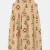 Mini Rodini LIGHTHOUSE - Jersey Dress - Yellow -Mini Rodini shop 8766c82406574cc1a02509495545ee7f