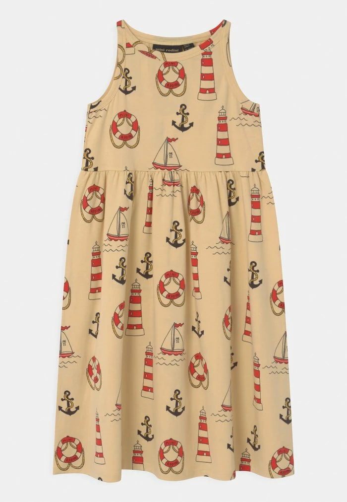 LIGHTHOUSE - Jersey dress - yellow Mini Rodini LIGHTHOUSE - Jersey Dress - Yellow -Mini Rodini shop 8766c82406574cc1a02509495545ee7f