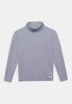 Mini Rodini SOLID TURTLENECK UNISEX - Long Sleeved Top - Blue