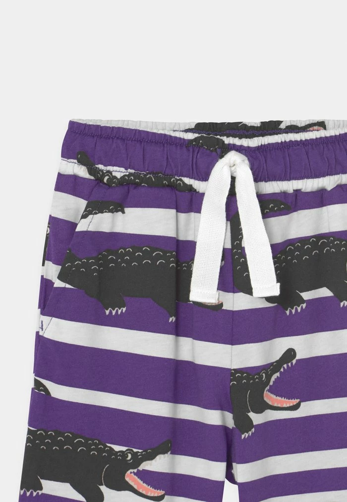 CROCODILES TROUSERS UNISEX - Trousers - purple Mini Rodini CROCODILES TROUSERS UNISEX - Trousers - Purple -Mini Rodini shop 8bf5522bc665413c9df3505848e32947
