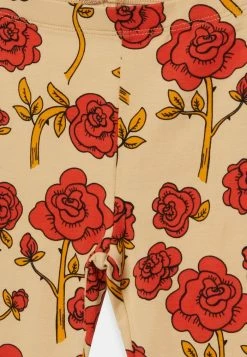 Mini Rodini ROSES - Leggings - Trousers - Red -Mini Rodini shop 8ca3252912d244f5a818d9b5b59aa0a9