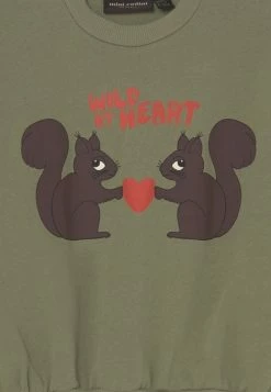 Mini Rodini WILD AT HEART UNISEX - Sweatshirt - Green -Mini Rodini shop 8cd587d475b2408aa351774ad4d64844
