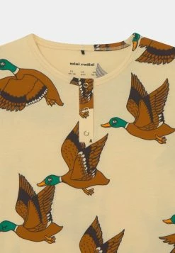 Mini Rodini DUCKS GRANDPA UNISEX - Long Sleeved Top - Yellow -Mini Rodini shop 8e08cfc8904446039e028a491a230a58