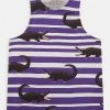 Mini Rodini CROCODILE TANK UNISEX - Top - Purple -Mini Rodini shop 8ea13152f9cd4447b10f99094fdff059