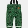 Mini Rodini EDELWEISS TROUSERS UNISEX - Rain Trousers - Green -Mini Rodini shop 8eae425b68304461931623d96e9b98c0