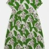 Mini Rodini ZEBRAS - Jersey Dress - Green