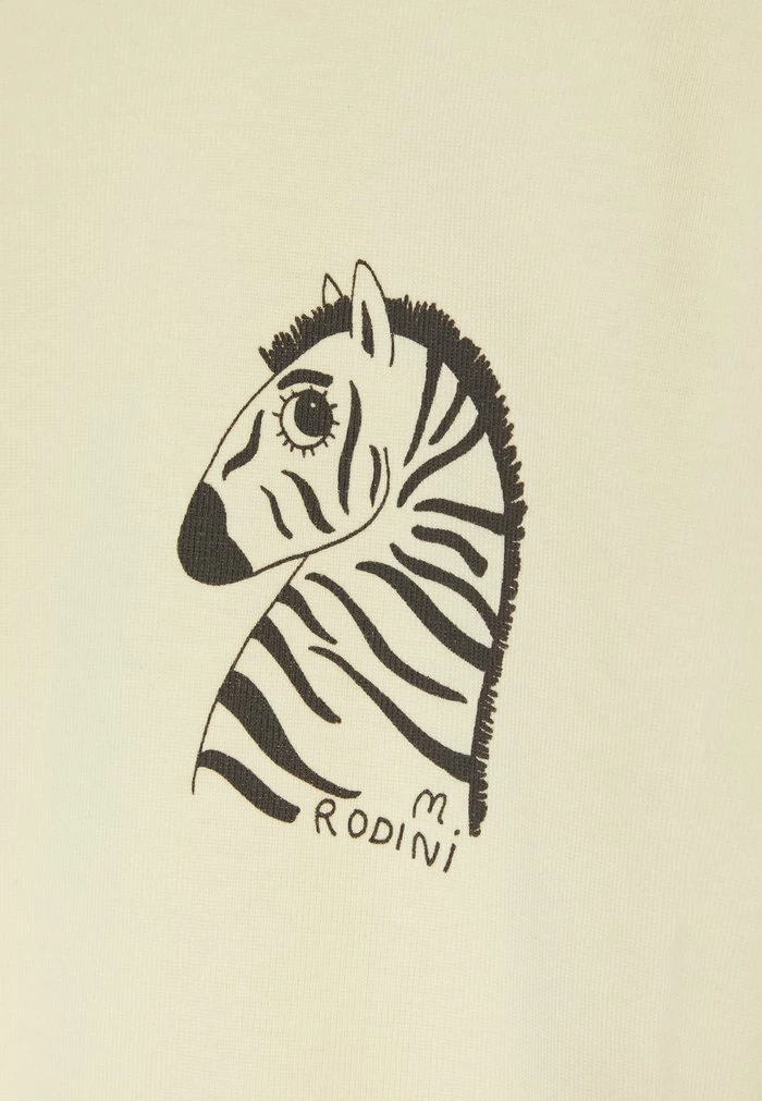 ZEBRA BINDING TEE UNISEX - Print T-shirt - offwhite Mini Rodini ZEBRA BINDING TEE UNISEX - Print T-shirt - Offwhite -Mini Rodini shop 90f71e54094e497780f33a79d8908d67