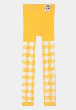 Mini Rodini GINGHAM CHECK UNISEX - Leggings - Trousers - Yellow