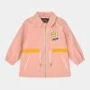 Mini Rodini MR FLOWER - Short Coat - Pink 2 Mini Rodini MR FLOWER - Short Coat - Pink -Mini Rodini shop 91bb3dc5e1434af883086fd16b7b9d89
