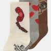 Mini Rodini E.T. 3 PACK UNISEX - Socks - Grey Melange