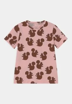 Mini Rodini SQUIRREL TEE - Print T-shirt - Pink