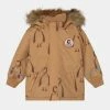 Mini Rodini PENGUIN UNISEX - Winter Coat - Beige -Mini Rodini shop a2e061c324154550a443f8396b91c25d