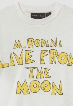 Mini Rodini LIVE FROM THE MOON UNISEX - Sweatshirt - White -Mini Rodini shop a36bd215849f4677b18f1a8e2ec6d3a8