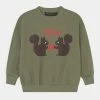 Mini Rodini WILD AT HEART UNISEX - Sweatshirt - Green -Mini Rodini shop a3ef06dbde414b1282c78d61cb6efb11