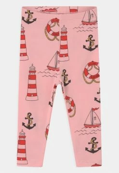 Mini Rodini LIGHTHOUSE UNISEX - Leggings - Trousers - Pink
