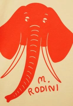 Mini Rodini ELEPHANT TEE UNISEX - Print T-shirt - Yellow -Mini Rodini shop a4a6a1d78fb54fb398e96bf92832b722