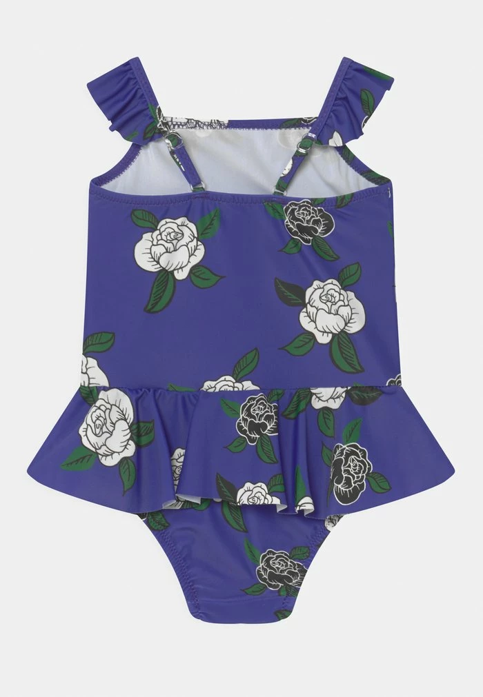 ROSES SKIRT SWIMSUIT - Swimsuit - blue Mini Rodini ROSES SKIRT SWIMSUIT - Swimsuit - Blue -Mini Rodini shop a53f200410f044c18c078a1b411e455d