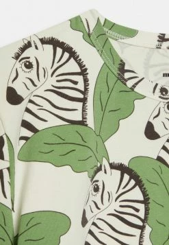 Mini Rodini ZEBRAS TEE UNISEX - Print T-shirt - Green -Mini Rodini shop ad3ceedafee0475bb85aa24759edd8f3