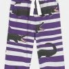 Mini Rodini CROCODILES TROUSERS UNISEX - Trousers - Purple -Mini Rodini shop adeb7d98864a44a197fb2b9efc0839ca