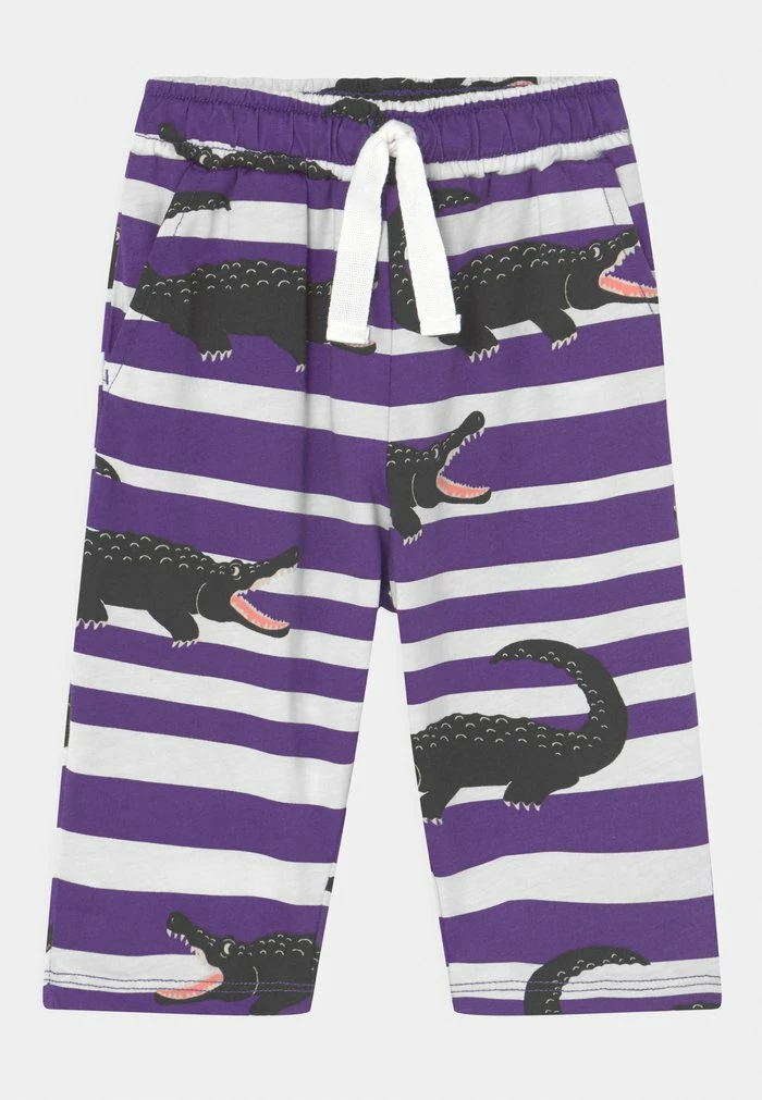 CROCODILES TROUSERS UNISEX - Trousers - purple Mini Rodini CROCODILES TROUSERS UNISEX - Trousers - Purple -Mini Rodini shop adeb7d98864a44a197fb2b9efc0839ca