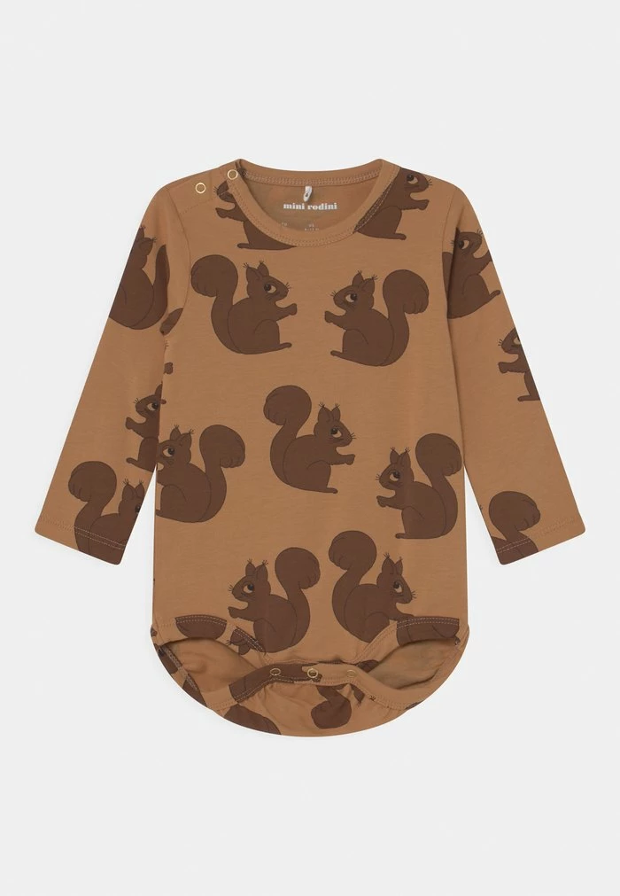 SQUIRRELS - Body - brown Mini Rodini SQUIRRELS - Body - Brown -Mini Rodini shop b0034c6332024fb5b3e47a514248f00d