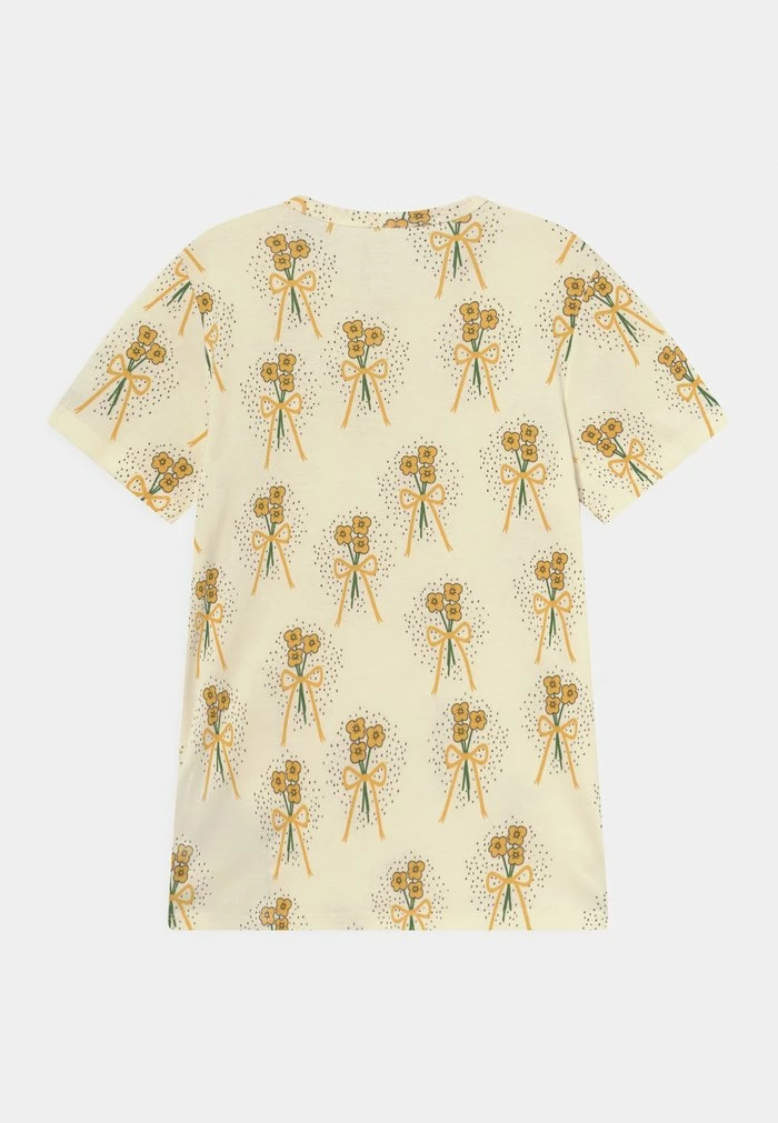 WINTERFLOWERS TEE UNISEX - Print T-shirt - yellow Mini Rodini WINTERFLOWERS TEE UNISEX - Print T-shirt - Yellow -Mini Rodini shop b2d6d4777ce242b686ab9752514561ec