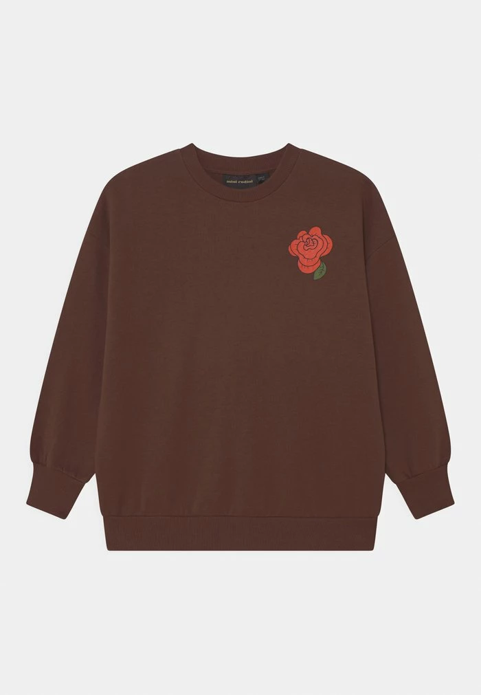 ROSES UNISEX - Sweatshirt - brown Mini Rodini ROSES UNISEX - Sweatshirt - Brown -Mini Rodini shop b547cacb054c4a7c9254bf5f7820bfe6