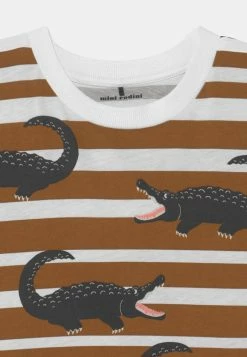 Mini Rodini CROCODILES DRESS - Jersey Dress - Brown -Mini Rodini shop b6c0261489b84b679a7aee3bad616ab3