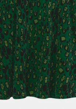 Mini Rodini LEOPARD DRESS - Day Dress - Green 4 Mini Rodini LEOPARD DRESS - Day Dress - Green -Mini Rodini shop b81a2be01c5f4e8c8609b2858ff9c0d6