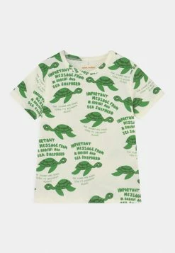 Mini Rodini TURTLE TEE UNISEX - Print T-shirt - Green