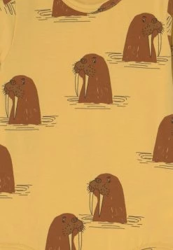 Mini Rodini WALRUS UNISEX - Body - Yellow 4 Mini Rodini WALRUS UNISEX - Body - Yellow -Mini Rodini shop ba826399a5e44b50bd22e5f1f16a591d