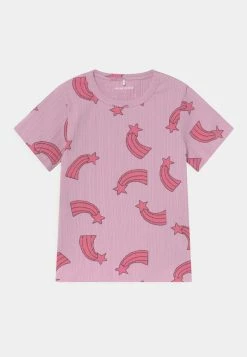 Mini Rodini STARFALL TEE - Print T-shirt - Purple